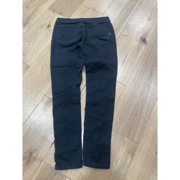 MINKPINK Black Raptor Slashed Low Rise Skinny Jeans Size M Women’s /Teen‎ - Picture 2 of 5